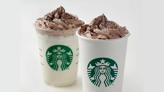 スターバックスのフラペチーノ2種