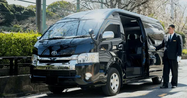 NearMeのハイヤー車両